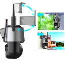 Photo 4 — Outdoor PTZ security WiFi camera Dual Lens Zoom 8MP, siren, zoom, iCSee remote access