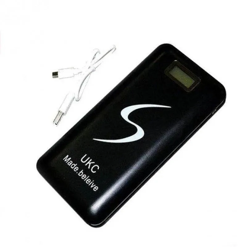 Повербанк UKC с экраном и фонариком 30000/9600mAh