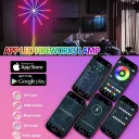 Фото 5 — Світлодіодна LED-стрічка феєрверк SF-9 з Bluetooth, 28 Key, керування через застосунок, музичний режим