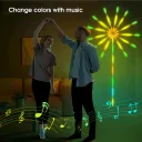 Фото 6 — Світлодіодна LED-стрічка феєрверк SF-9 з Bluetooth, 28 Key, керування через застосунок, музичний режим