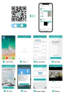 Фото 5 — Камера відеоспостереження вулична IP Wi-Fi PTZ-D4, купольна поворотна, IP66, біло-чорна