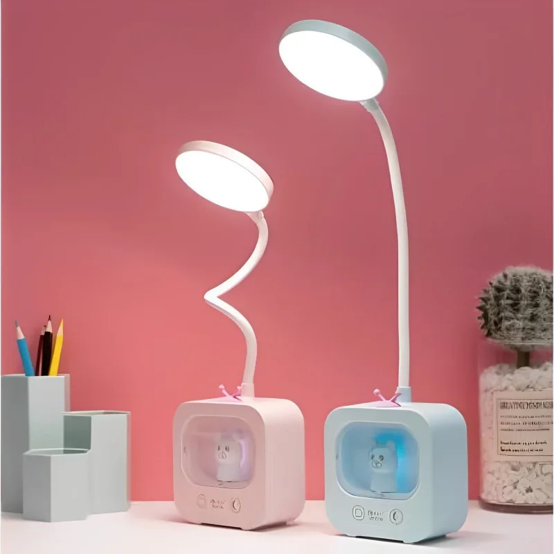 Настільна LED-лампа Плюшевий Ведмедик DIGAD 1943, рухома головка, RGB-підсвітка