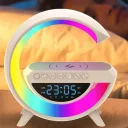 Photo 5 — Smart Desk Lamp/Night Light BT-3401 RGB Rainbow Light with Bluetooth Speaker and Wireless Charging