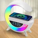 Photo 1 — Smart Desk Lamp/Night Light BT-3401 RGB Rainbow Light with Bluetooth Speaker and Wireless Charging