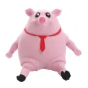 Фото 2 — Іграшка антистрес сквіш велика Рожева свинка Pink Pig, 50 см