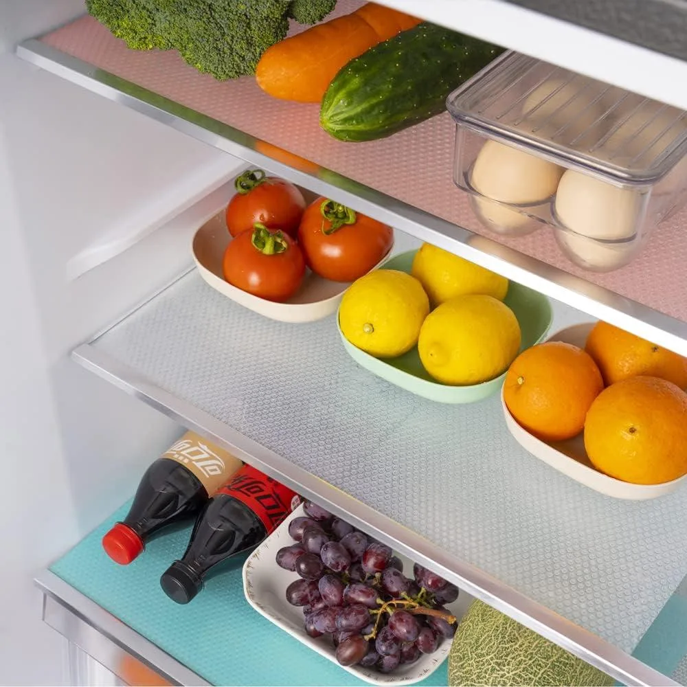 Антибактеріальні мийні килимки для холодильника New Fridge Mate, 6 шт