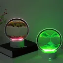 Photo 3 — Desktop LED night light 3D hourglass "Moving Sands Capes", USB