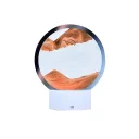 Photo 4 — Desktop LED night light 3D hourglass "Moving Sands Capes", USB