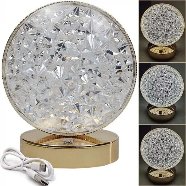 Настольная лампа с кристаллами Creatice Table Lamp 19, 4 Вт