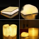 Фото 1 — Настільна лампа-нічник у вигляді книги Foldable Book Lamp 7259, для дитячої кімнати
