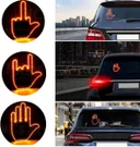 Фото 1 — LED лампа-рука з жестами для авто Hand Light, з пультом керування