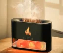 Фото 4 — Зволожувач повітря Docsal Flame 3в1 з ультразвуковим зволоженням та сольовими каменями, чорний