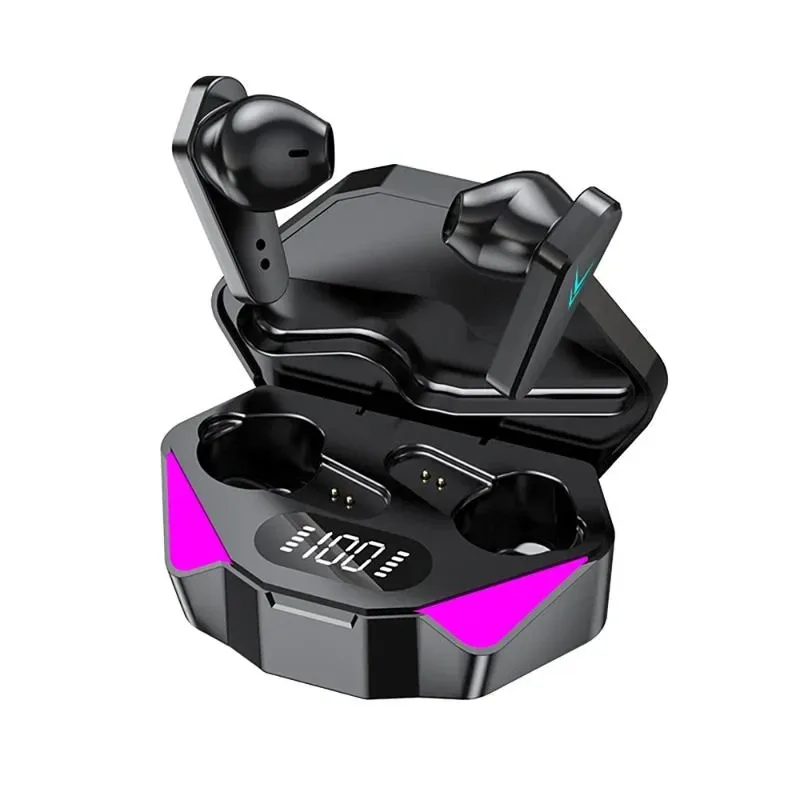 Ігрові бездротові навушники TWS X15 Bluetooth з мікрофоном та зарядним кейсом