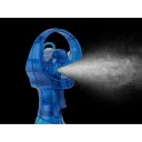 Фото 3 — Вентилятор ручний Water Spray Fan зі зволожувачем, портативний міні-вентилятор, синій