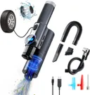 Photo 1 — Car vacuum-compressor 4-in-1 LY-8018, with flashlight, 120W, USB