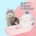 Фото 3 — Поїлка-фонтан автоматична для котів і собак у стилі равлика LY-470, USB, 4,5 л
