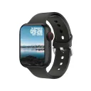 Фото 1 — Смарт-годинник LAXASFIT S9 Pro, сенсорний екран, Bluetooth, водонепроникний, чорний