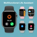 Фото 2 — Смарт-годинник LAXASFIT S9 Pro, сенсорний екран, Bluetooth, водонепроникний, чорний