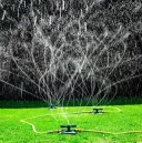 Фото 6 — Розумна автоматична система поливу Lawn Sprinkler для газонів, 360°