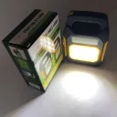 Фото 4 — Фонарь светодиодный прожектор JY-978D-LED+12COB, аварийный аккумуляторный