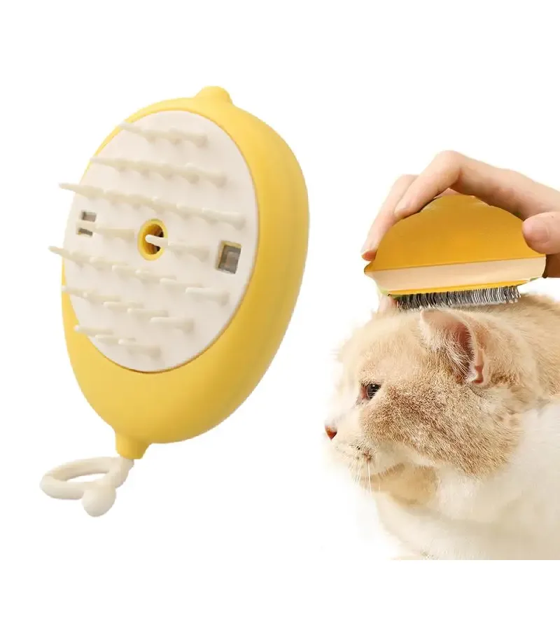 Щітка масажна парова для шерсті тварин 4 в 1 Pet comb