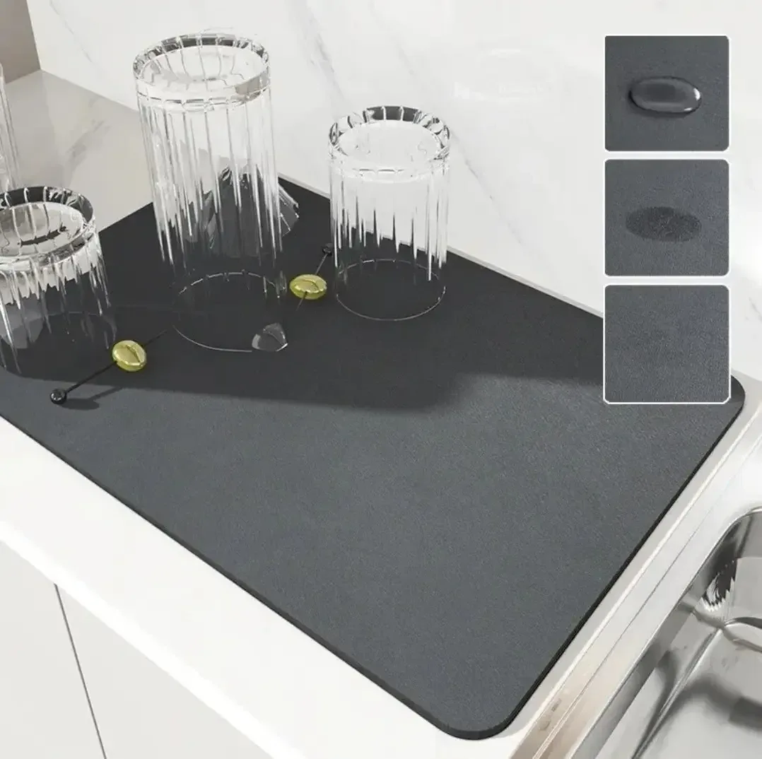 Коврик для сушки посуды 49,5 х 39,5 см PVC mat LY-631
