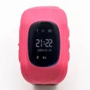 Фото 5 — Дитячий смарт-годинник-телефон Smart Baby Watch Q50 з GPS-трекером, рожевий