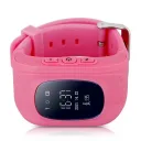 Фото 4 — Дитячий смарт-годинник-телефон Smart Baby Watch Q50 з GPS-трекером, рожевий