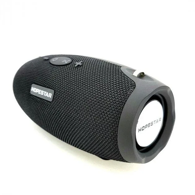 Портативна колонка Hopestar H26 Mini, FM радіо, вбудований мікрофон, 10 Вт, чорна