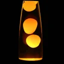 Фото 2 — Лава-лампа парафінова Magma Lamp, 35 см, помаранчева, нічник