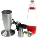 Фото 3 — Лава-лампа парафінова Magma Lamp, 35 см, помаранчева, нічник