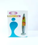 Фото 5 — Лава-лампа парафінова Magma Lamp, 35 см, помаранчева, нічник