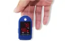 Фото 4 — Пульсоксиметр Fingertip LK88 Pulse Oximeter, біло-синій