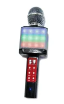 Фото 3 — Караоке-микрофон WSTER WS-1828 с LED подсветкой, 4 голоса, USB, Bluetooth