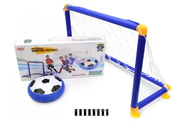 Аерофутбол дитячий Sport FootBALL 696-44 з підсвіткою та воротами, на батарейках АА