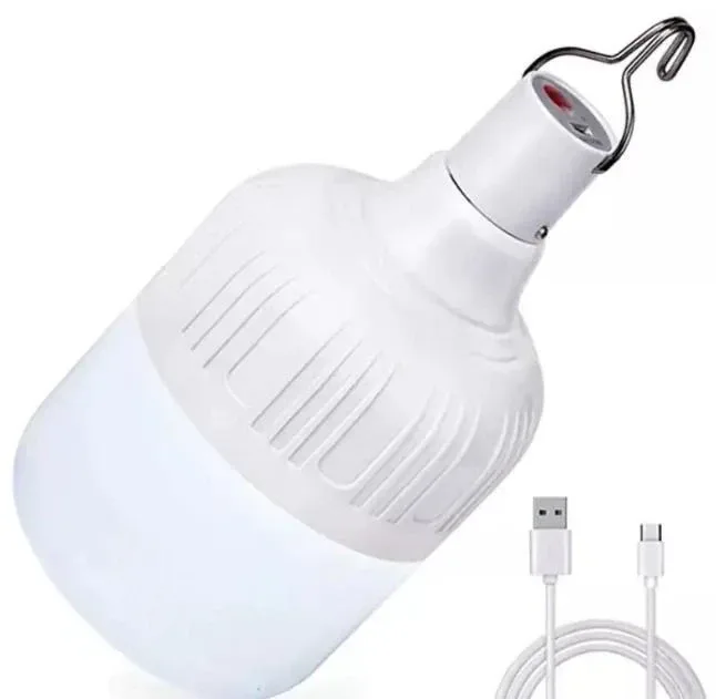 Лампа для кемпинга на крючке аккумуляторная, зарядка Micro USB, Solar BL HY-701, 10 Вт