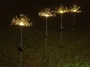Фото 6 — Ліхтар садовий Феєрверк на сонячній батареї 90 led HA-38