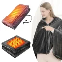 Фото 1 — Електроковдра з підігрівом (155×80 см), USB Electric Heating Shawl Blanket