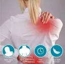 Фото 4 — Електрогрілка для спини та шиї Heating Pad Електрична грілка проти болю в спині та шиї