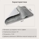 Фото 4 — Електрогрілка універсальна з USB Type-C, працює від батареї, для рук, ніг і тіла, м'яка, сіра