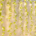 Фото 4 — Гірлянда 200 Led зелена верба теплий білий SF-56