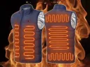 Photo 3 — Heated vest BauTech, powered by power bank, 9 zones, size XL, black