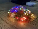 Photo 2 — Musical LED string light USB RGB multicolor, clear wire SF-4