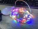 Photo 4 — Musical LED string light USB RGB multicolor, clear wire SF-4