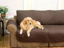Фото 2 — Накидка на диван двостороння Couch Coat, водонепроникна, коричнева