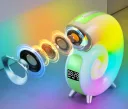 Фото 5 — Смарт-колонка-нічник Conch Music Light 4 в 1, Bluetooth, 256 режимів підсвітки