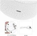 Фото 2 — Нічник 3D у вигляді серця з написом I Love You, LED, 7 кольорів свічення