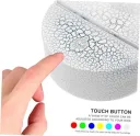 Фото 3 — Нічник 3D у вигляді серця з написом I Love You, LED, 7 кольорів свічення