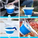 Фото 4 — Відро туристичне складане SmartUS Collapsible Bucket, 10 л
