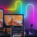 Фото 5 — Світлодіодна неонова USB стрічка RGB SFK-11 з Bluetooth керуванням через телефон, гнучка, 5м